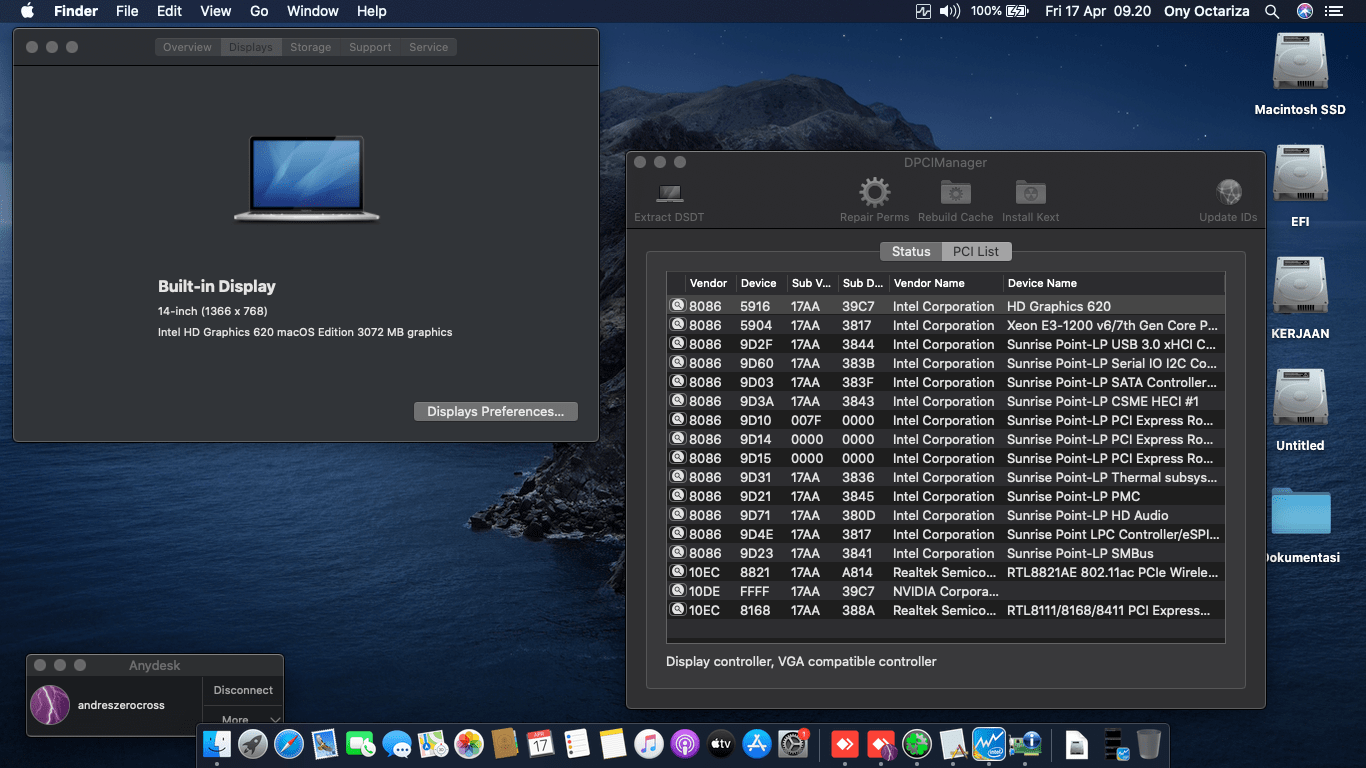 Lenovo Ideapad 320 14IKB 2nd [KabyLake   Intel HD 620 + I2C] 2